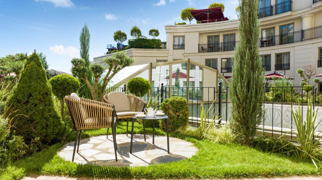 Park Bosphorus Studio Unterkunft mit Gartenterrasse