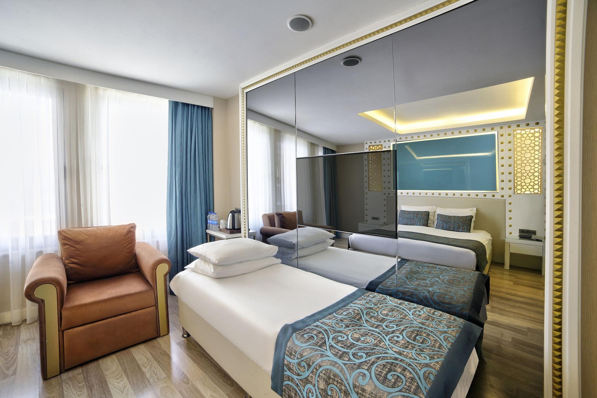 Luxurs-Familiensuite mit 3 Schlafzimmern - kostenfreier Zugang zum Spa