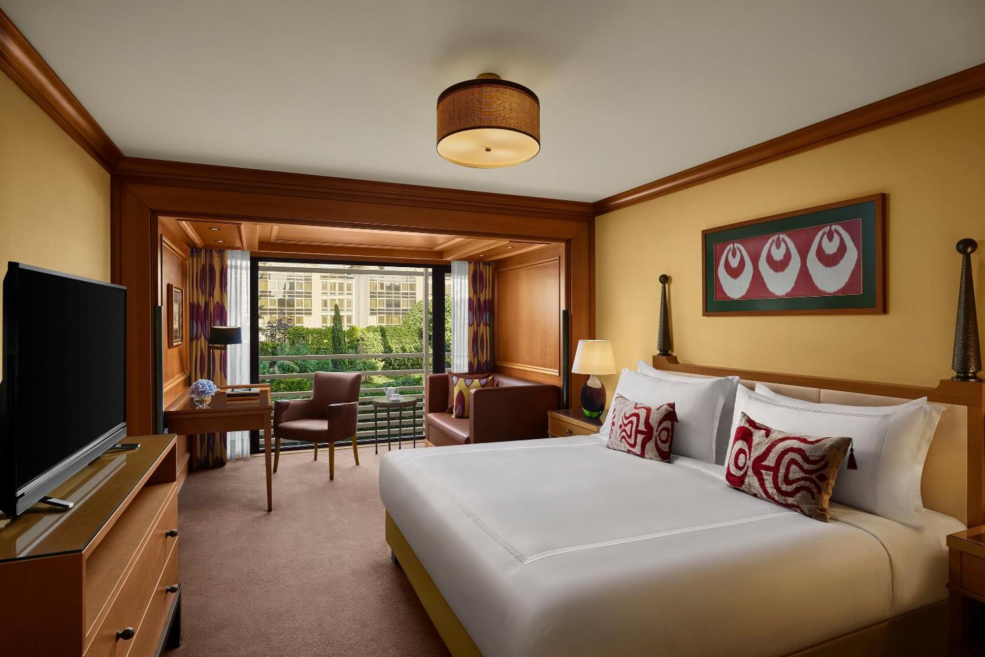 Superior Zimmer mit Kingsize-Bett und Parkblick