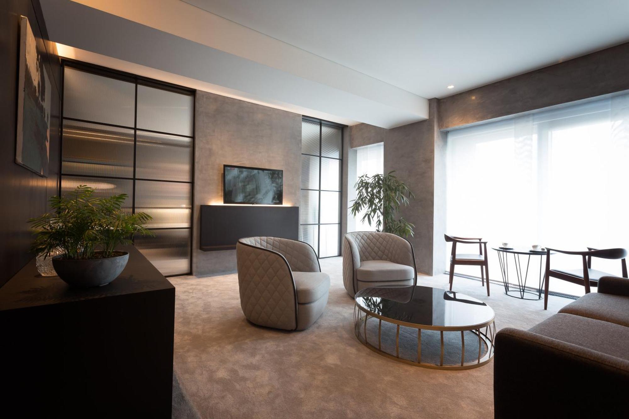 Deluxe Apartment mit 2 Schlafzimmern und Gartenblick